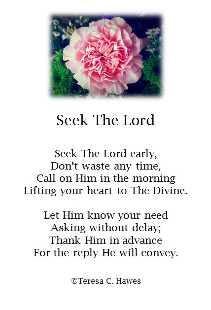 Seek The Lord